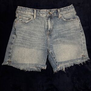 Girls Forever 21 Light Blue Jean Shorts